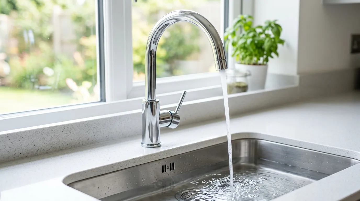 Local Plumbing Master Pros same day plumber fixing a faucet in Donaldson, MN